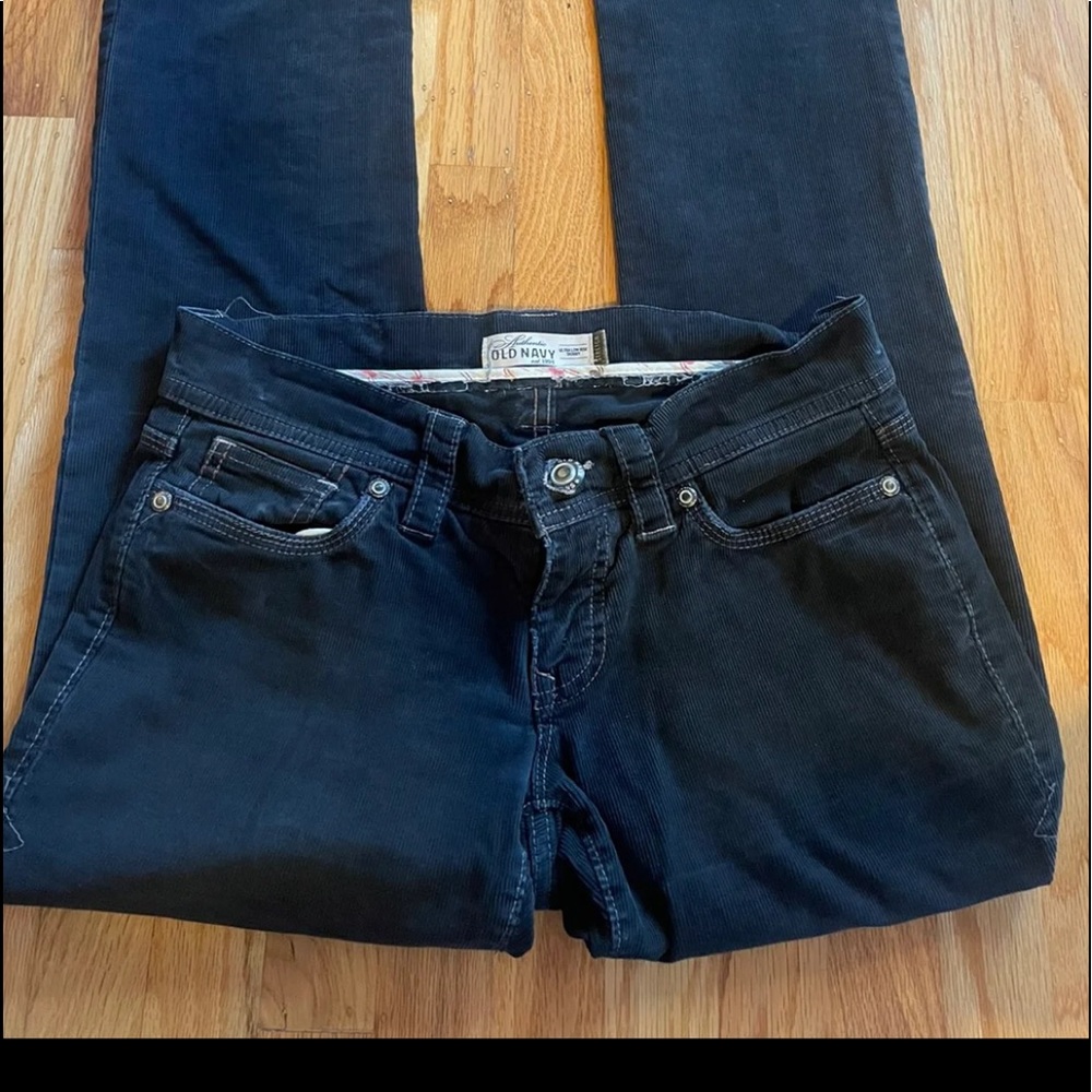 Vintage low rise straight jeans